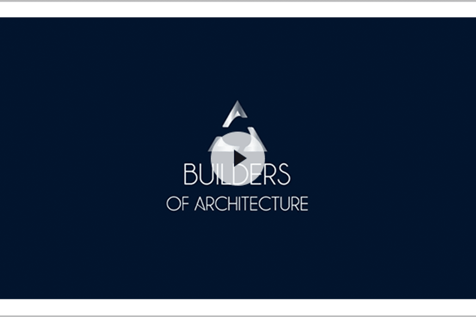 Builders Of Architecture