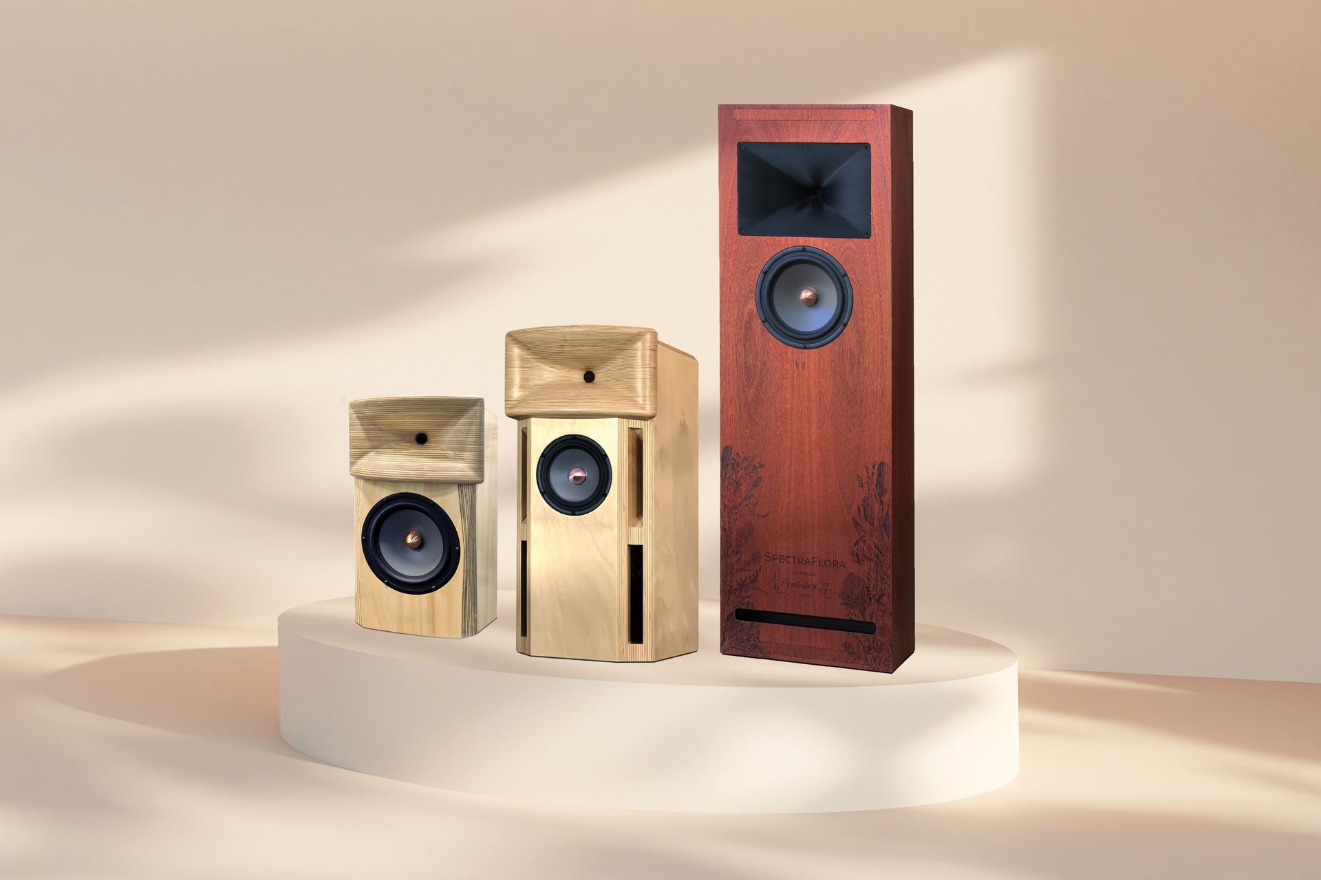 Supporting Image 2 for SpectraFlora Speakers