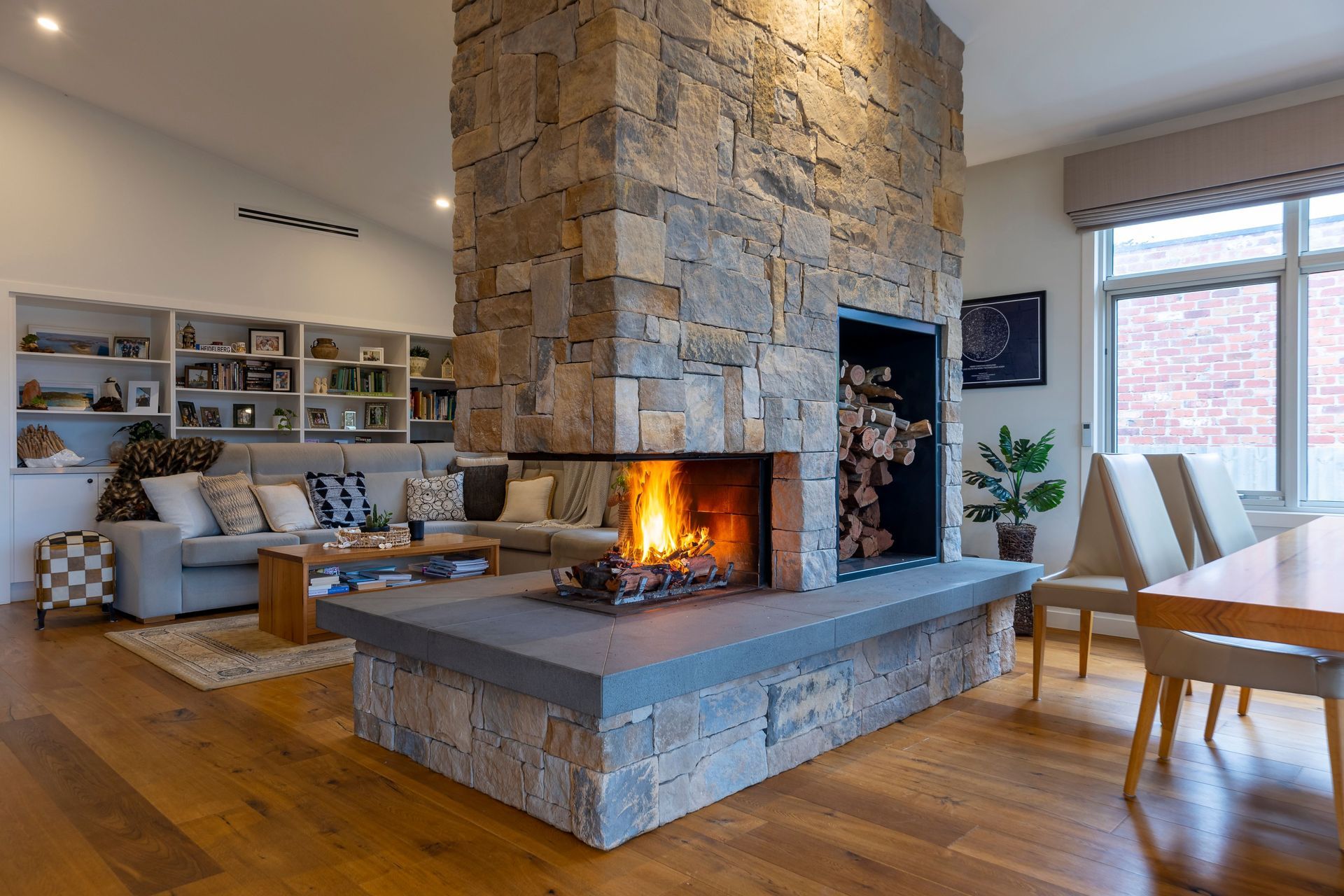 Supporting Image 5 for Sculpt Fireplace Collection