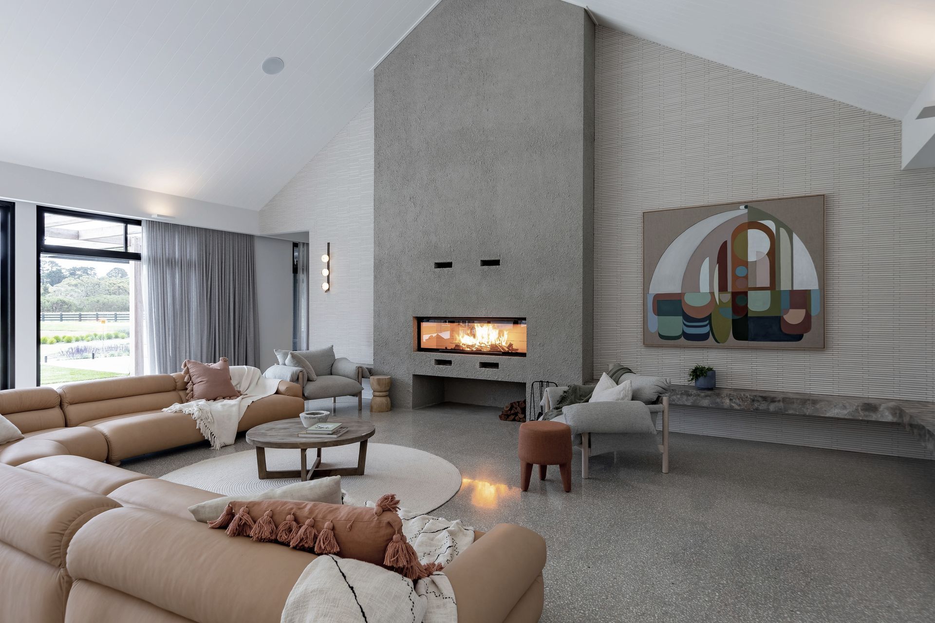 Supporting Image 2 for Sculpt Fireplace Collection