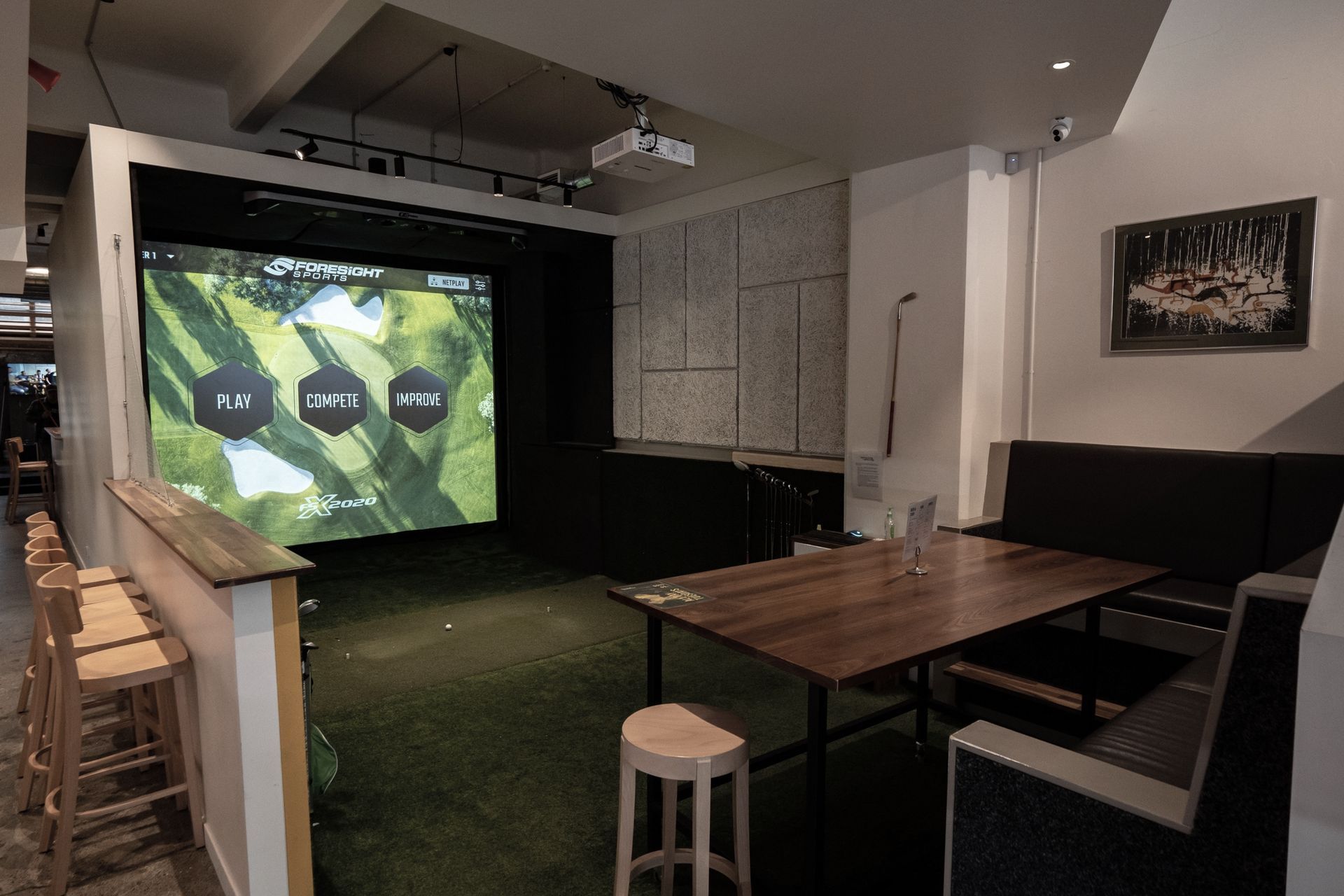 Premium Golf Simulators banner