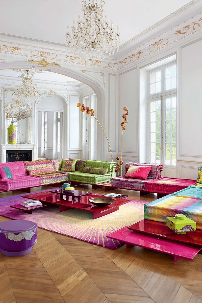 Mah Jong sofa, designed by Hans Hopfer