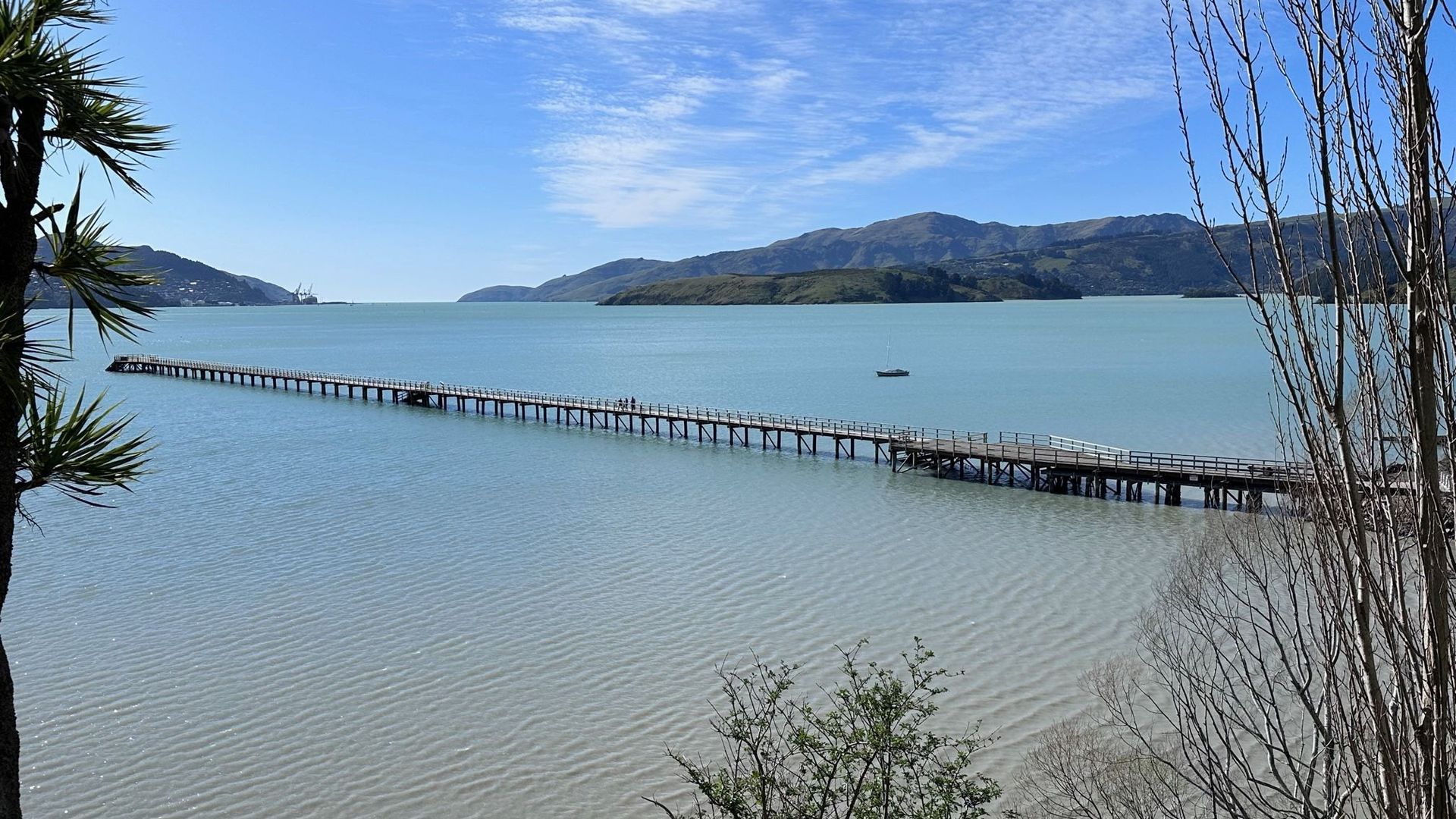 Governors Bay Jetty Fly Over - Grand Opening video