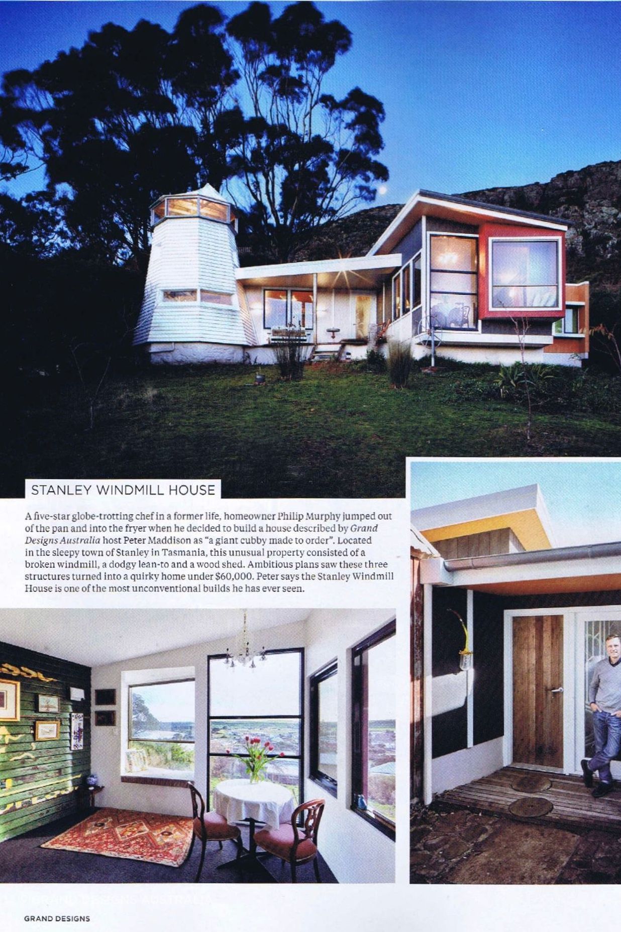 Featured also in Grand Designs Australia Magazine