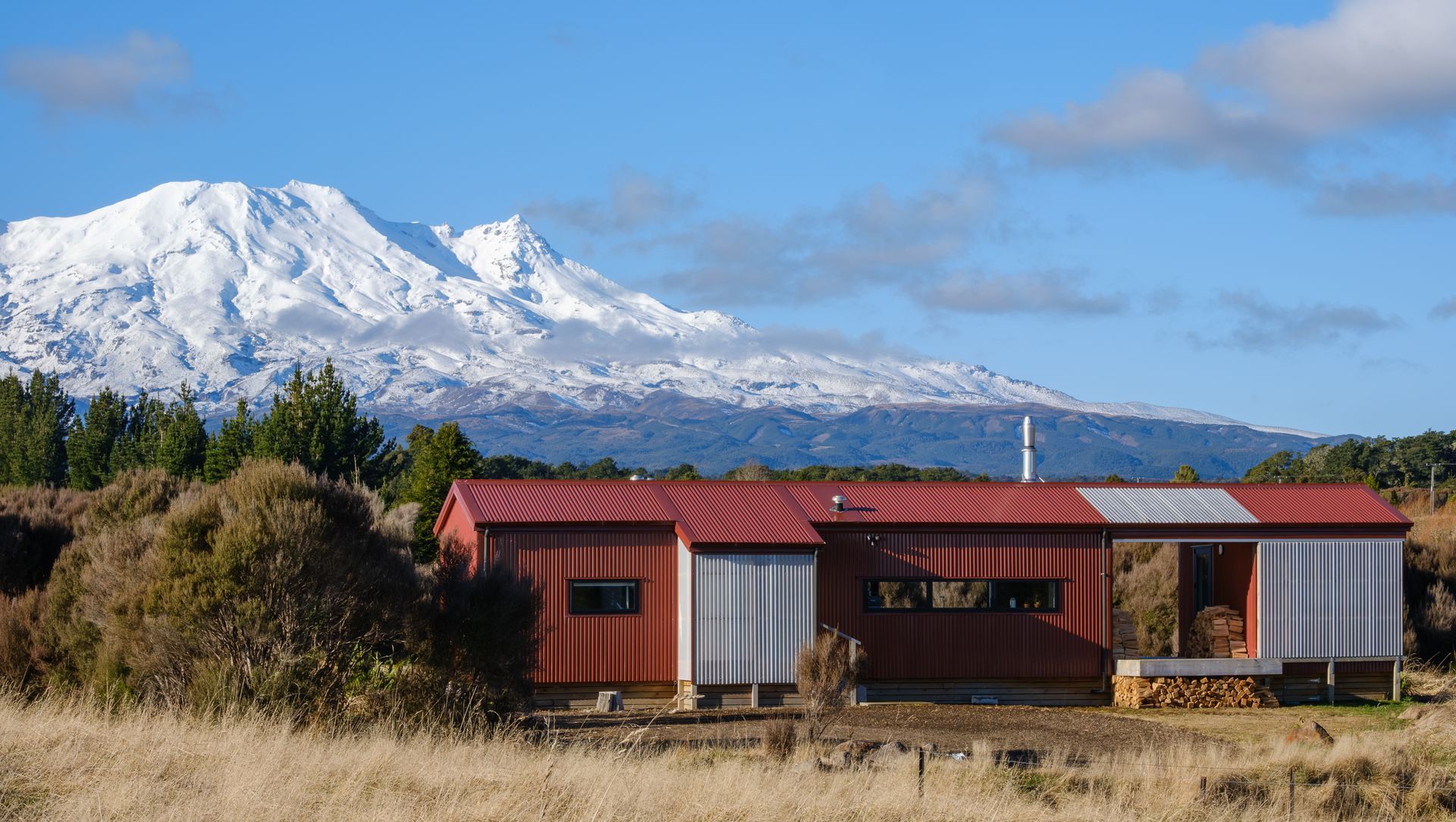 Ruapehu Hut banner