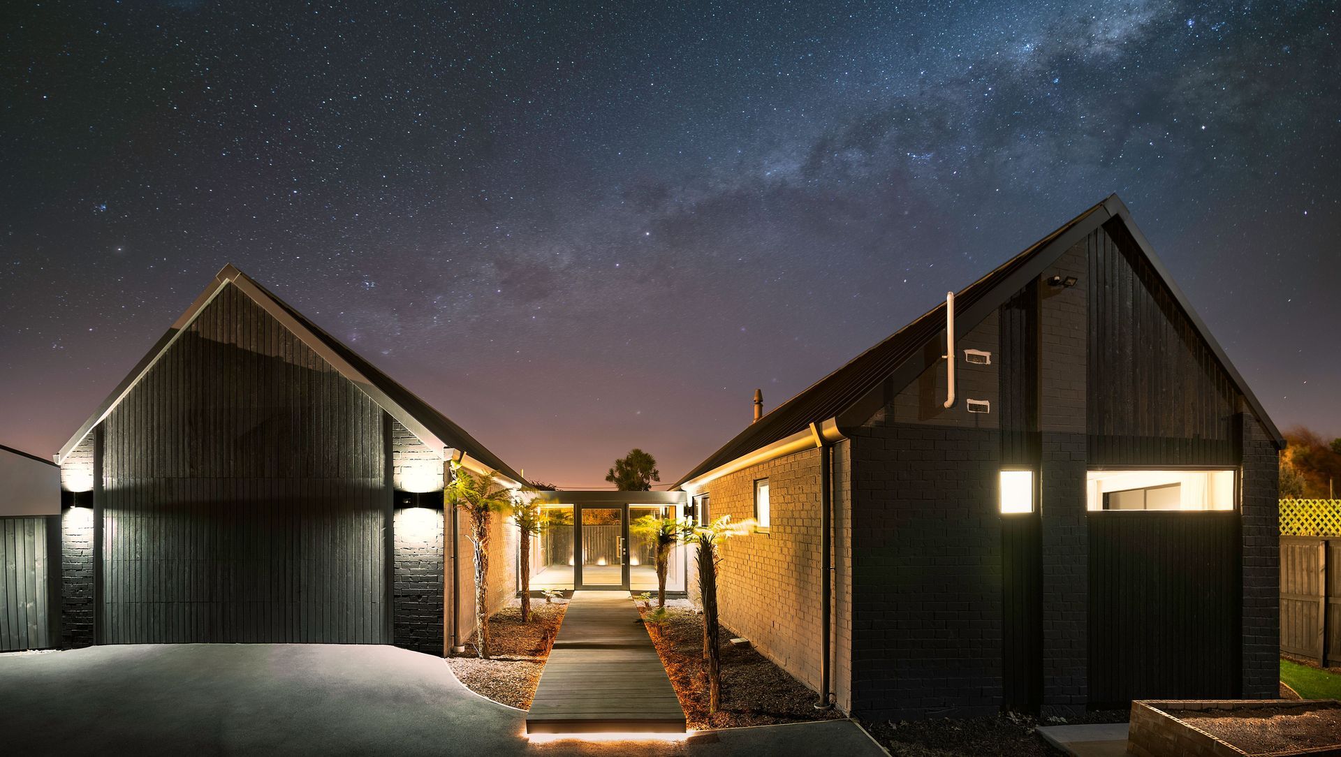 H Shaped House banner