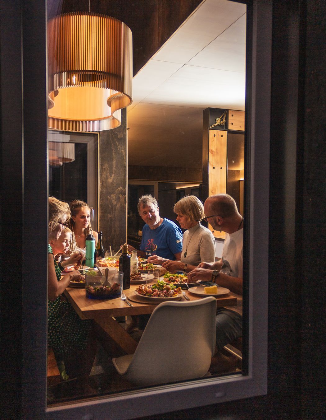 Family gatherings are the purpose of the home.