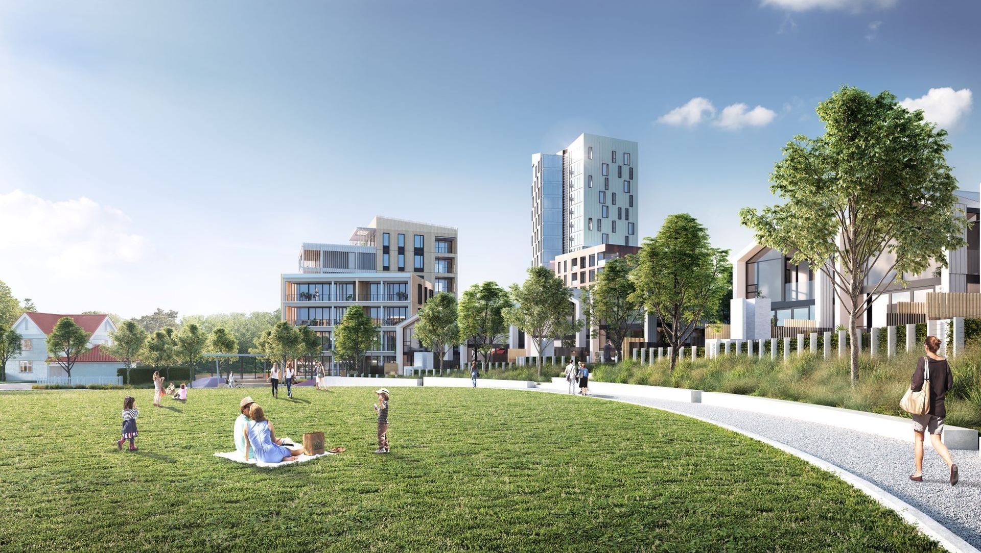 The Oval, Hobsonville Point banner