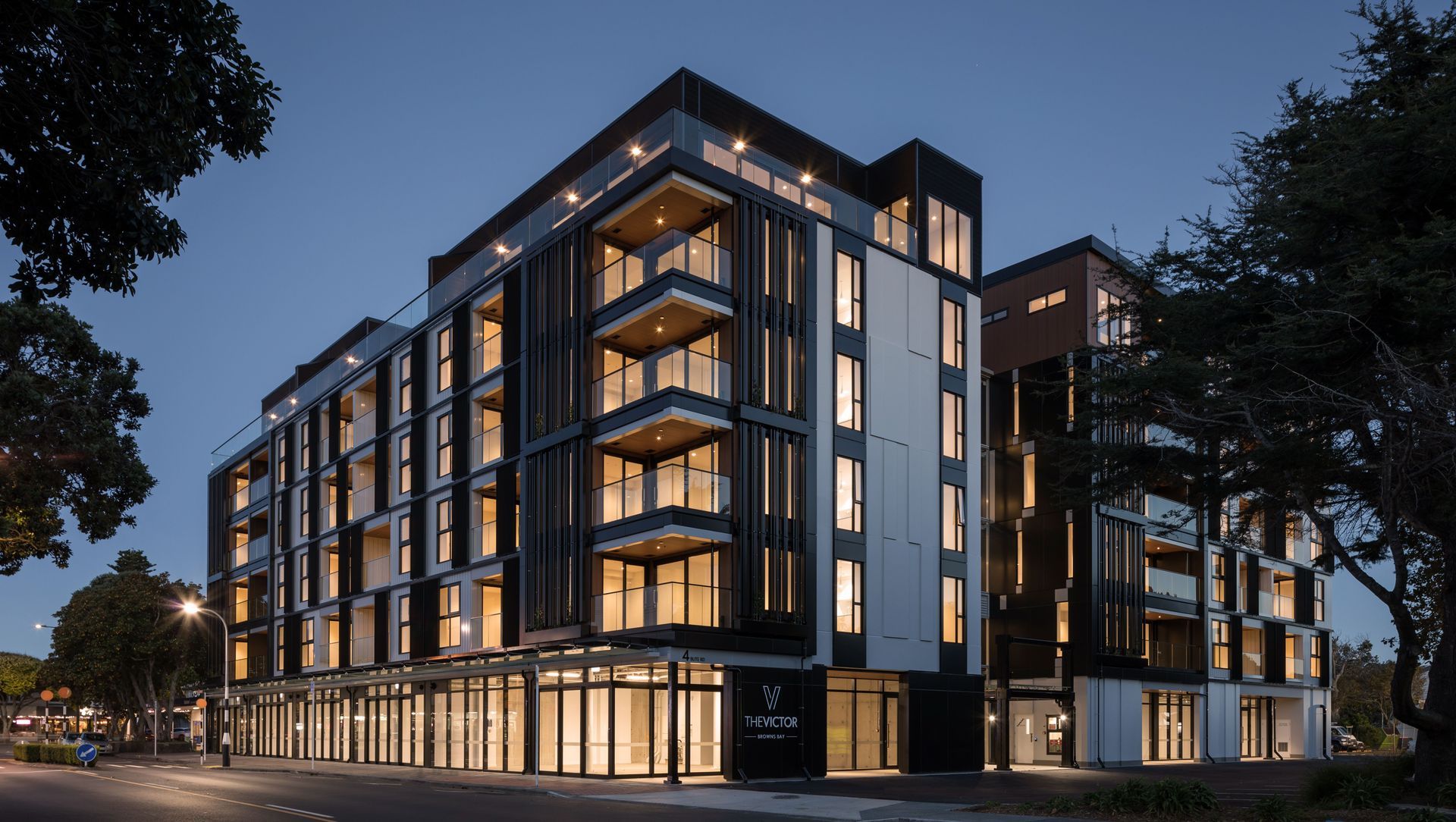 The Victor Apartments, Browns Bay banner