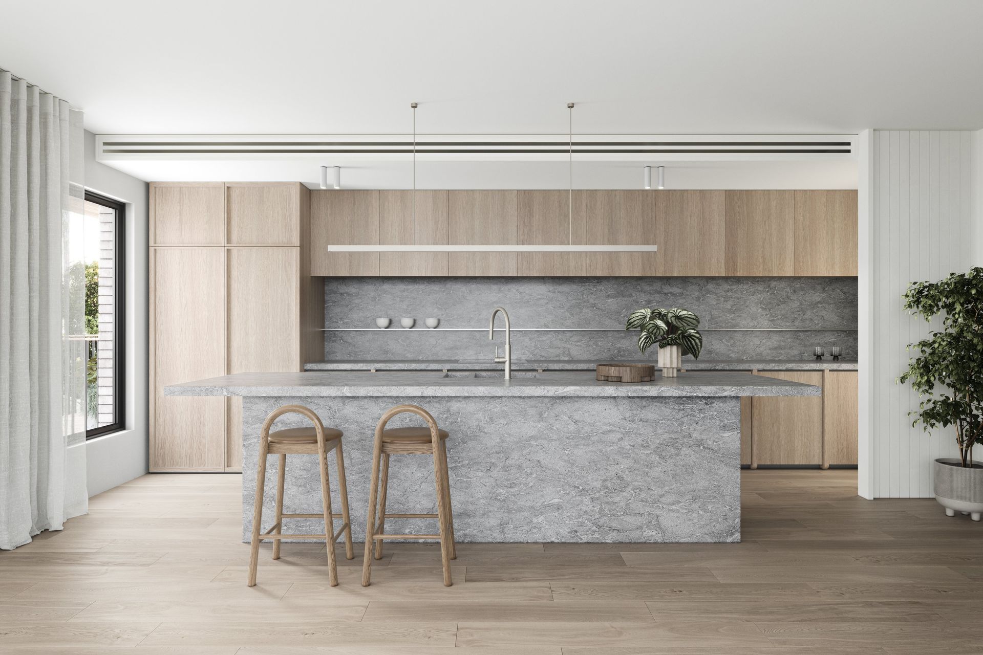 Anzac Apartments - Kitchen