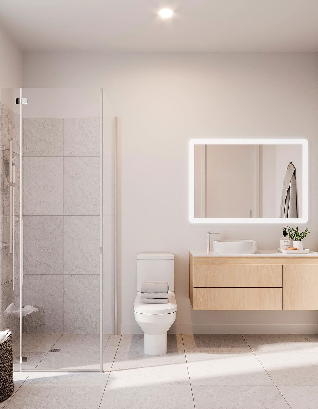 Render of Bathroom Colour Option #1