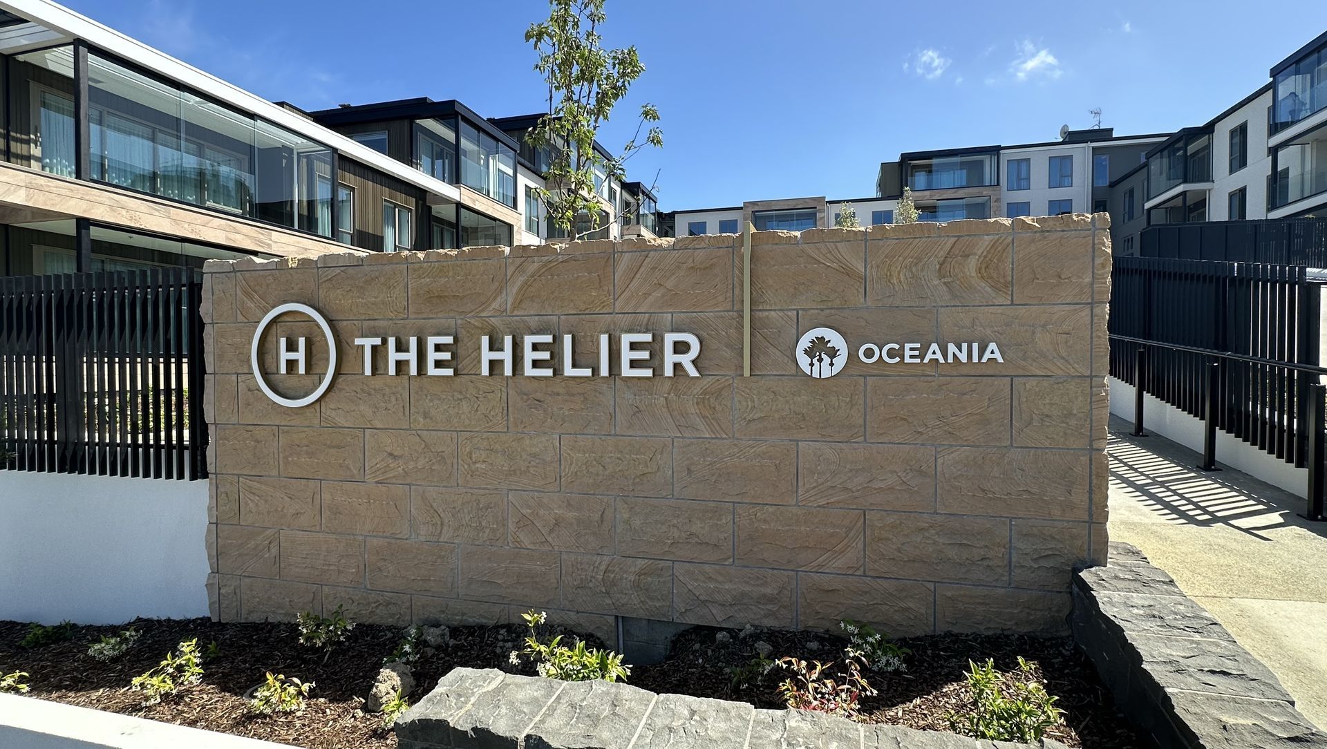 The Helier banner