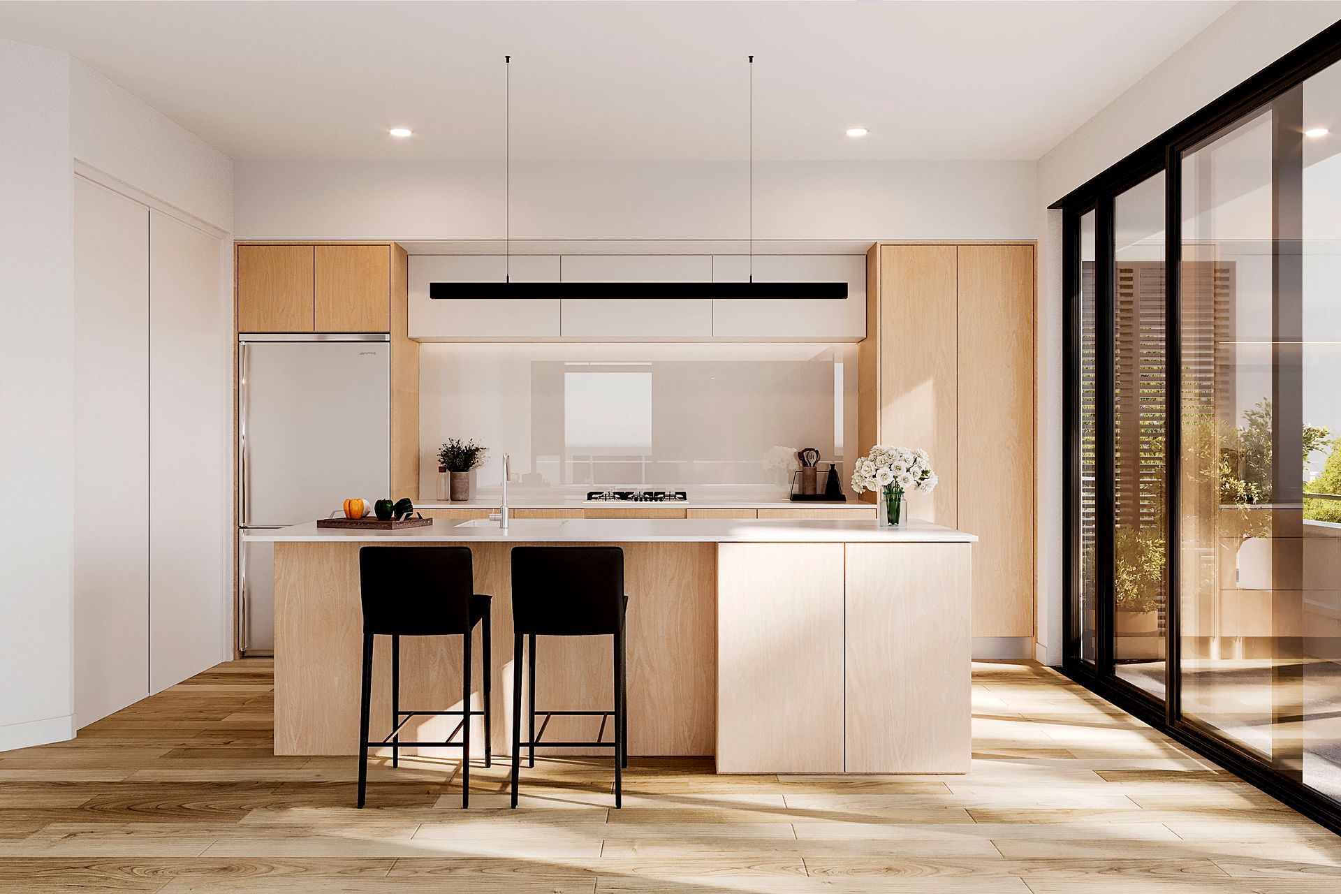 Render of Apartment Colour Option #1