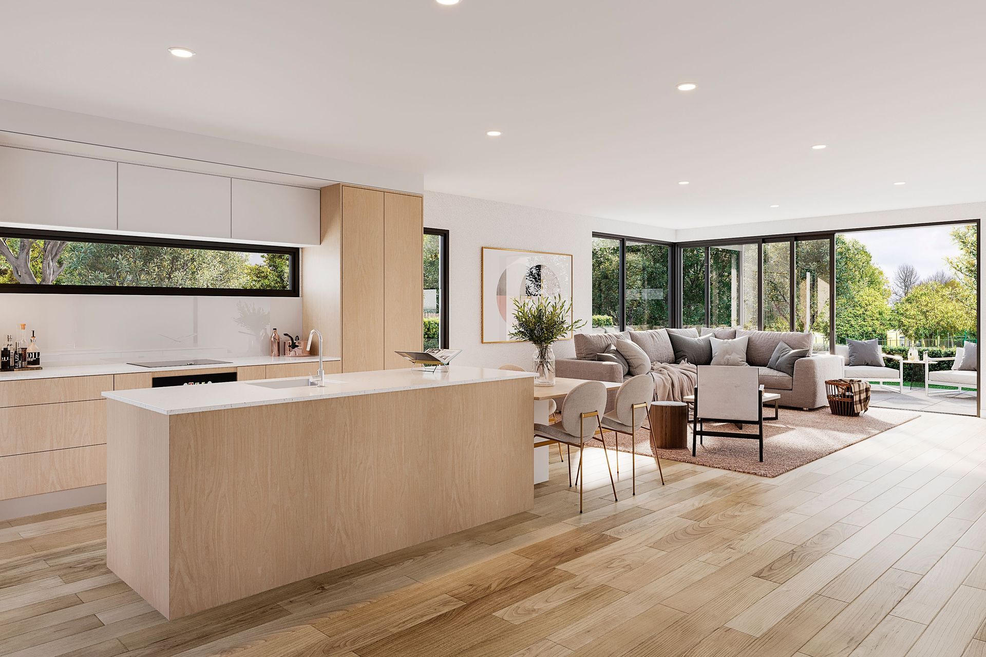 Render of Ground Floor Unit