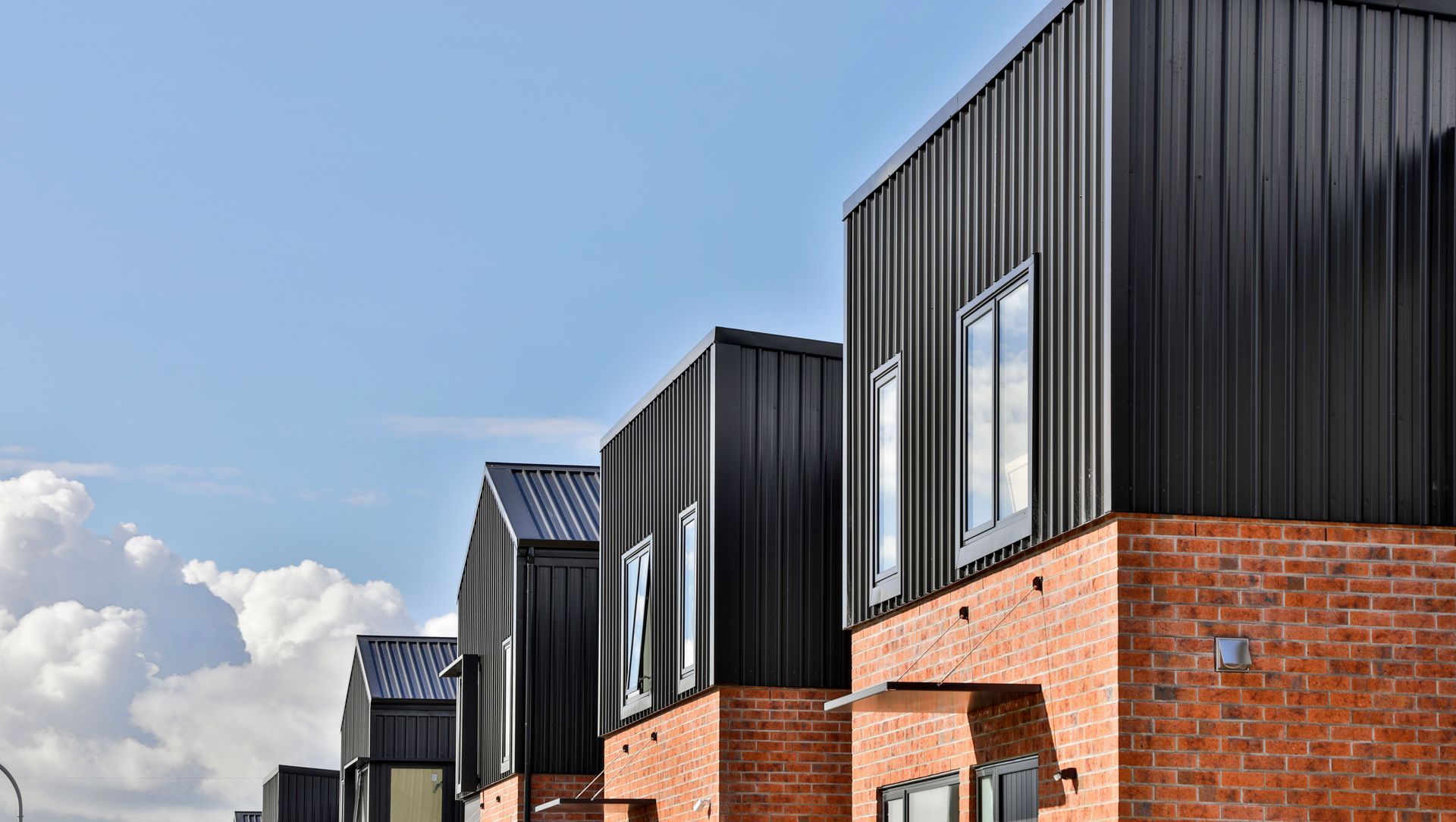 Richmond Townhouses - Trim Rib Roofing & Cladding - Colorsteel banner