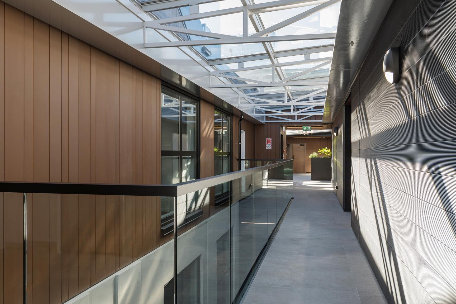 Victor Apartments, Browns Bay. Innoclad and Innoceil (spotted gum).