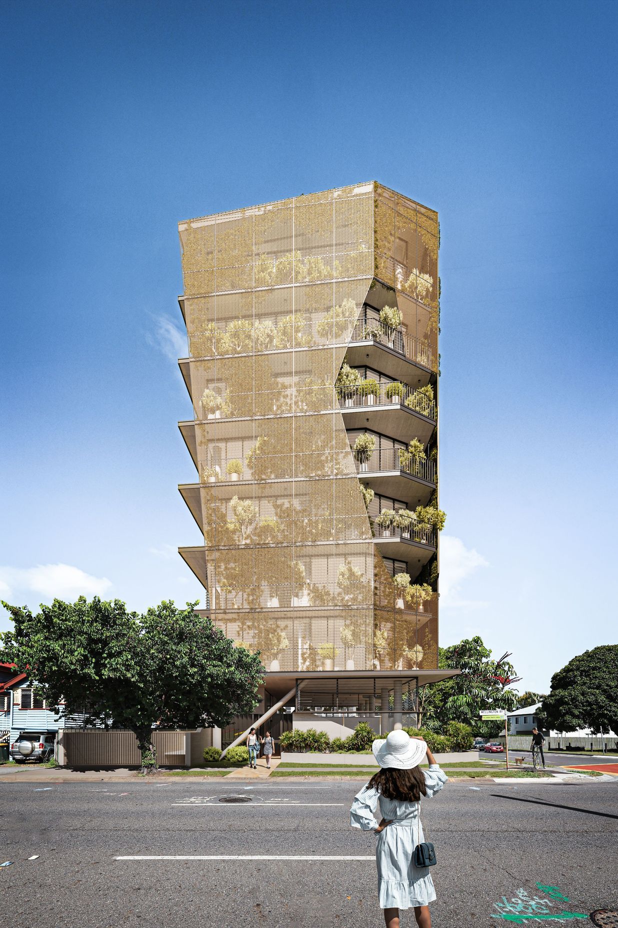 Kangaroo Point Apartments by BSPN Architecture ArchiPro AU