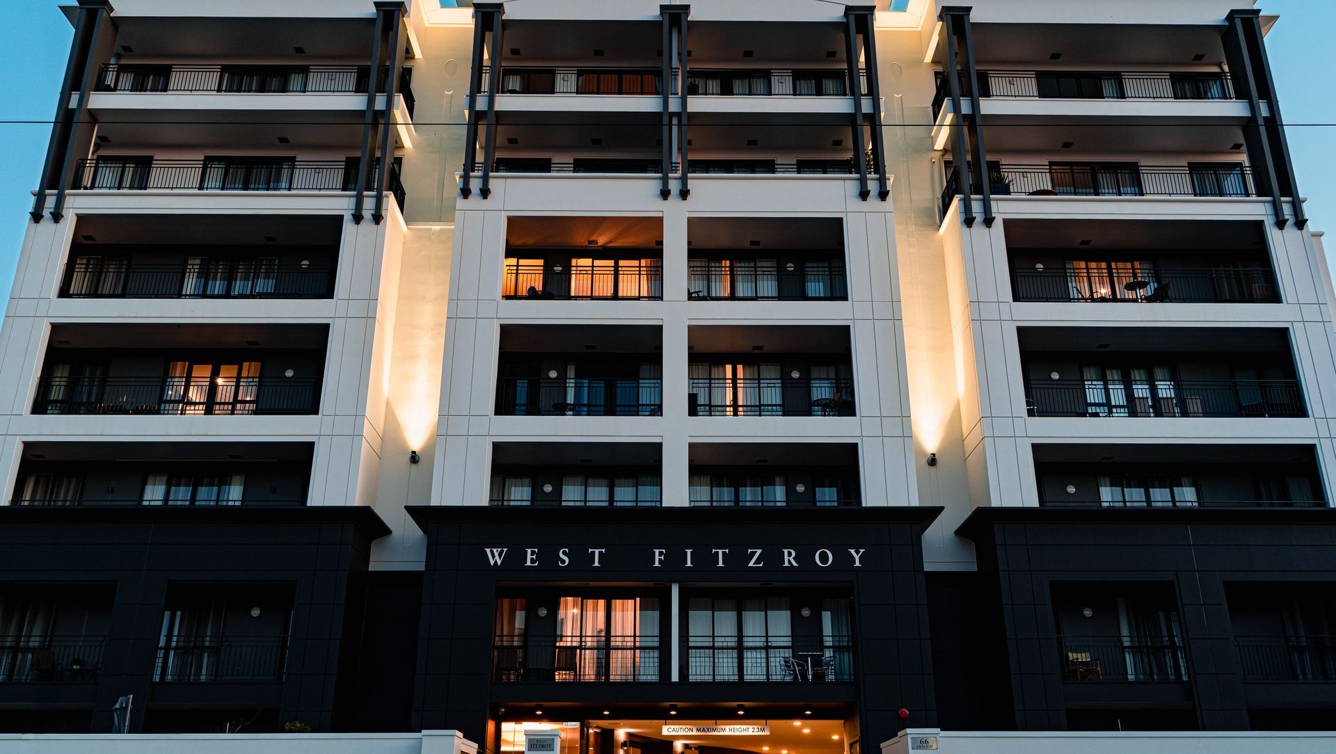 West Fritzroy Apartments, Christchurch Central banner