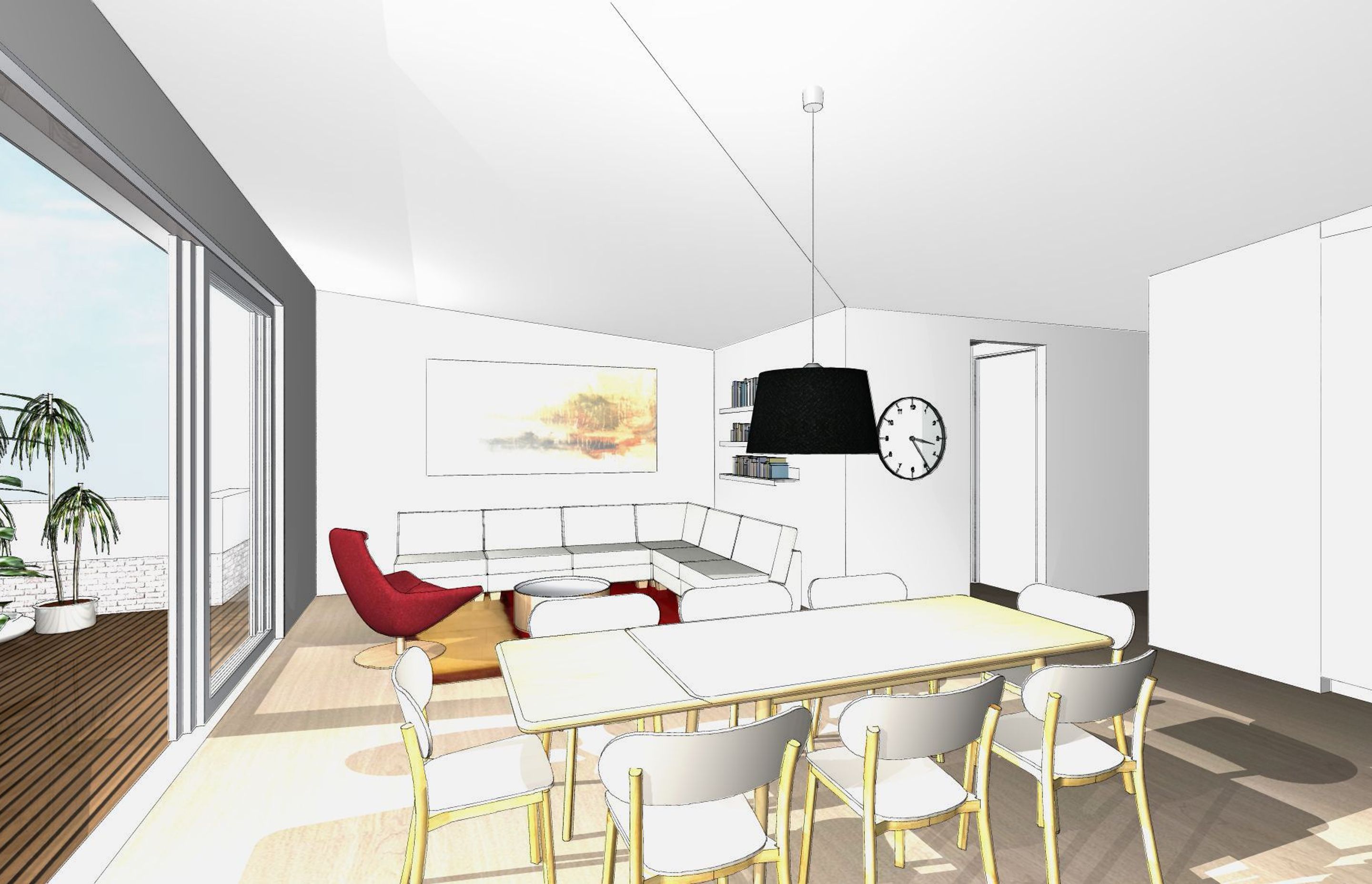 Moore Park Rd Penthouse Apartment by Mackenzie Pronk Architects