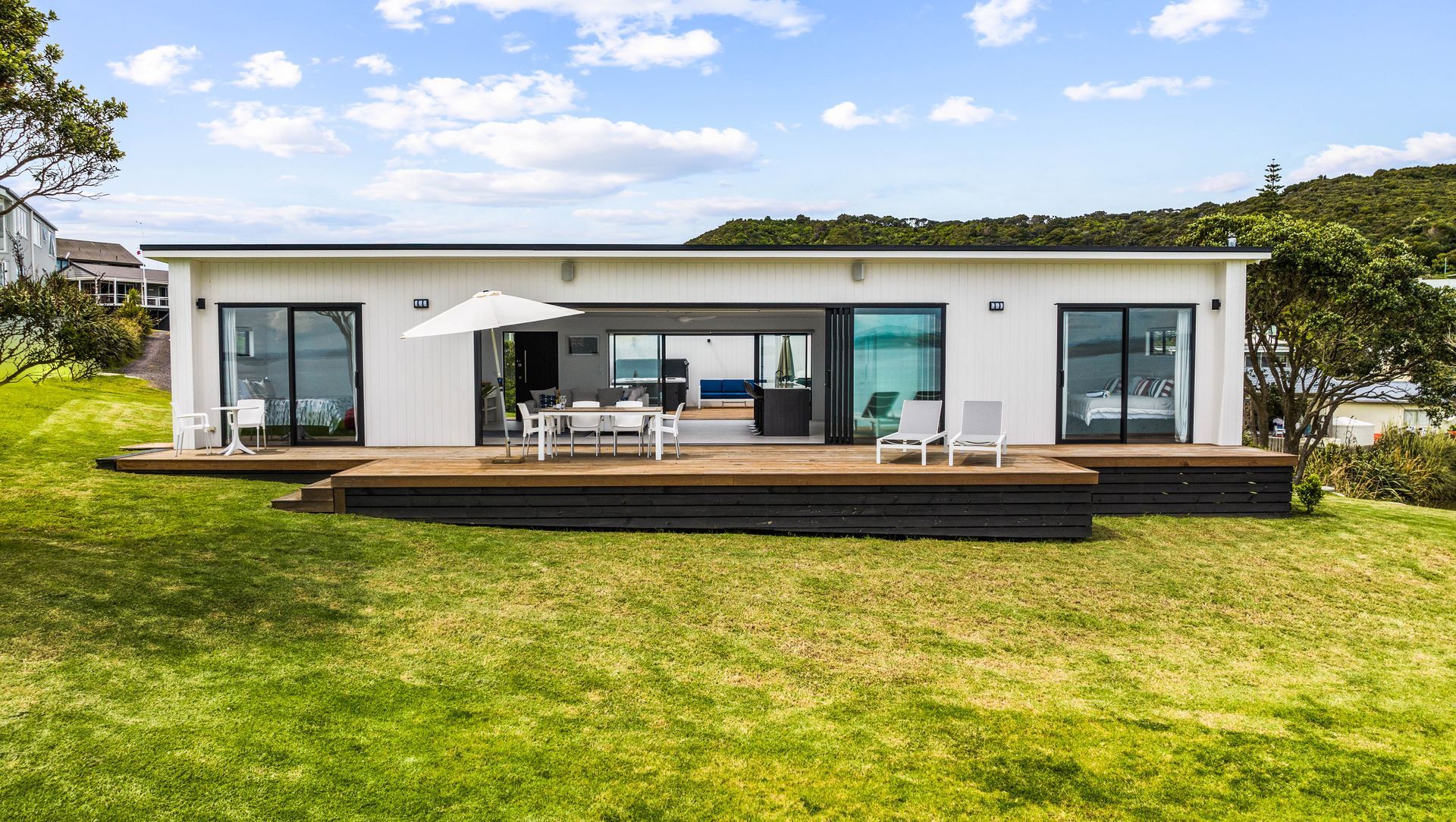 Seascape - Tapeka Point, Russell banner