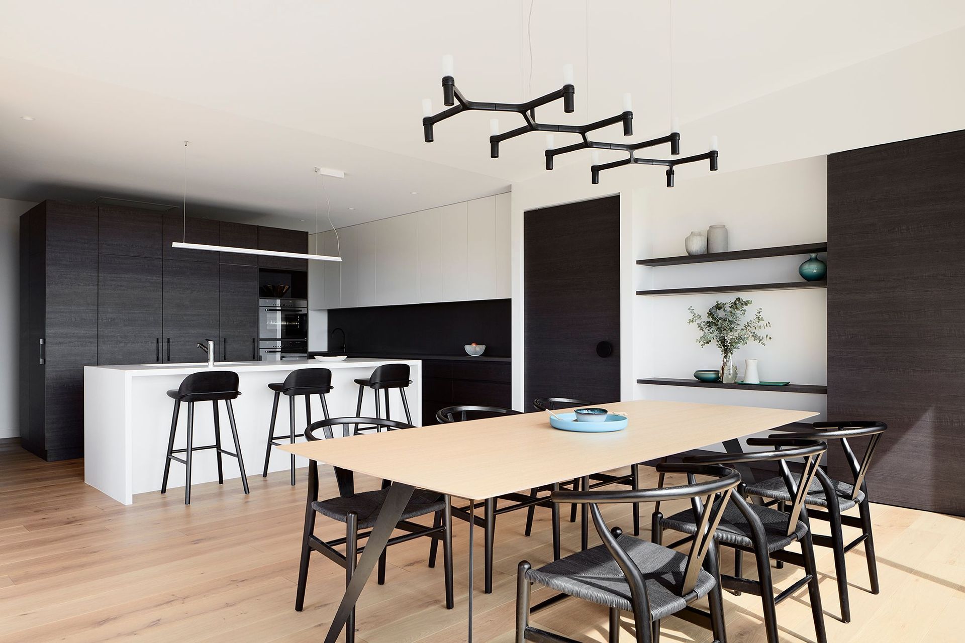 The Kitchen and Dining spaces strike a balance between sophisticated and relaxed entertaining.