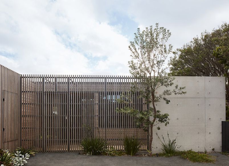 Concrete and Timber House, St Andrews Beach