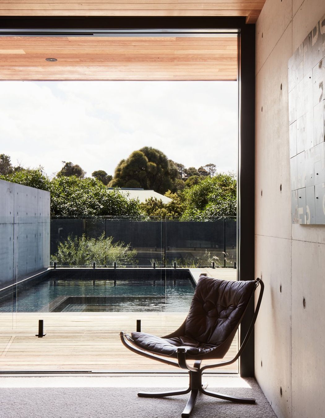 Concrete and Timber House, St Andrews Beach