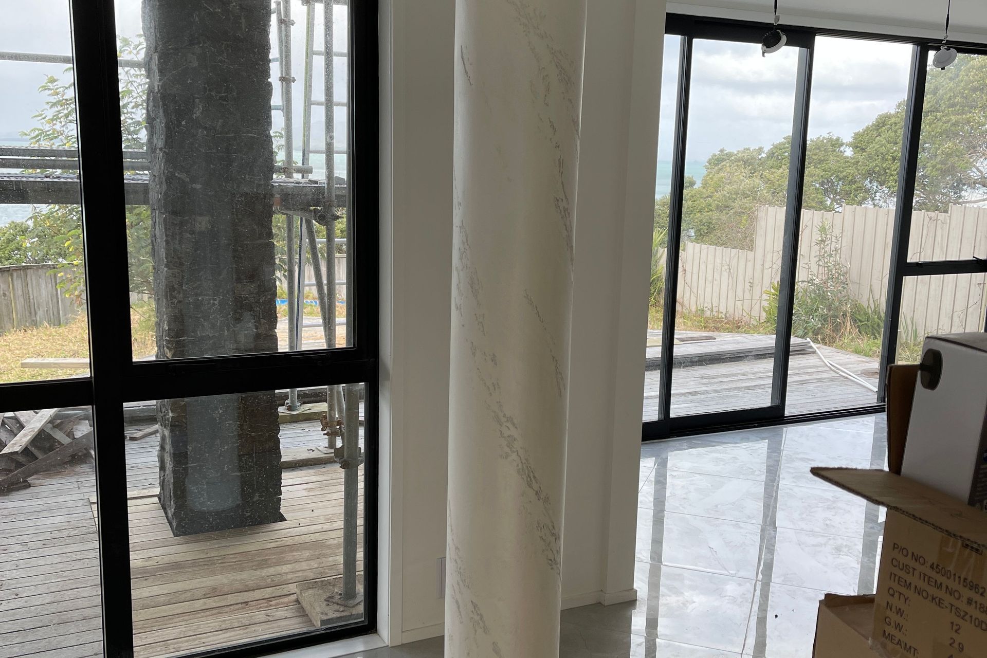 Columns, Split Stone