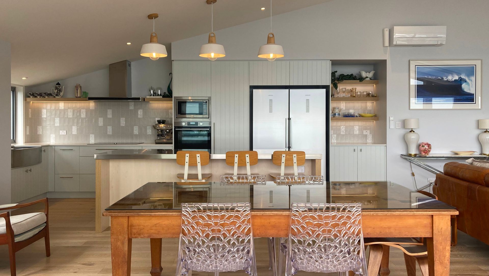 Coastal Style Kitchen with 'V' Groove and Ply Details banner