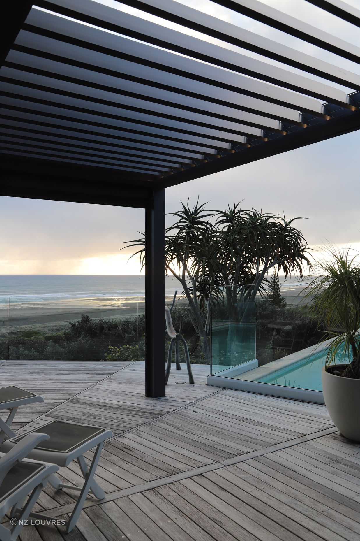 Sunset in Piha.