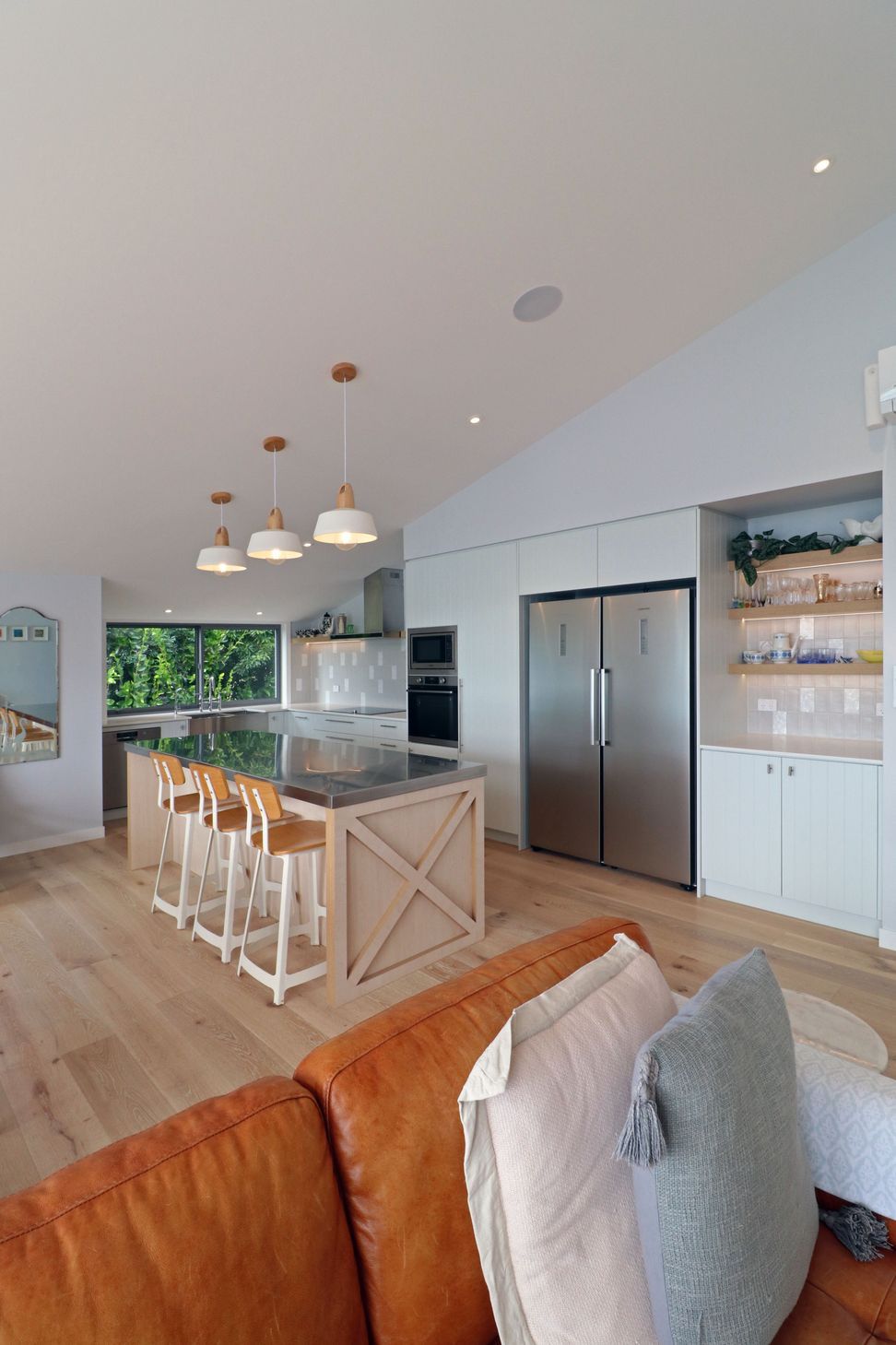 Coastal Style Kitchen with 'V' Groove and Ply Details