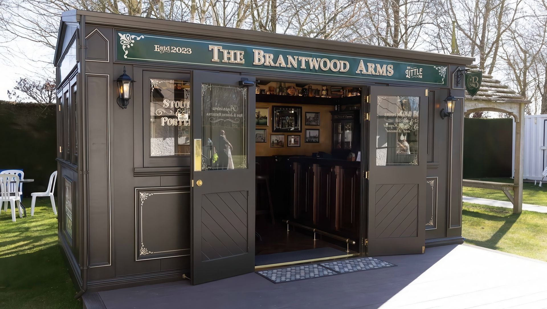 The Brantwood Arms banner