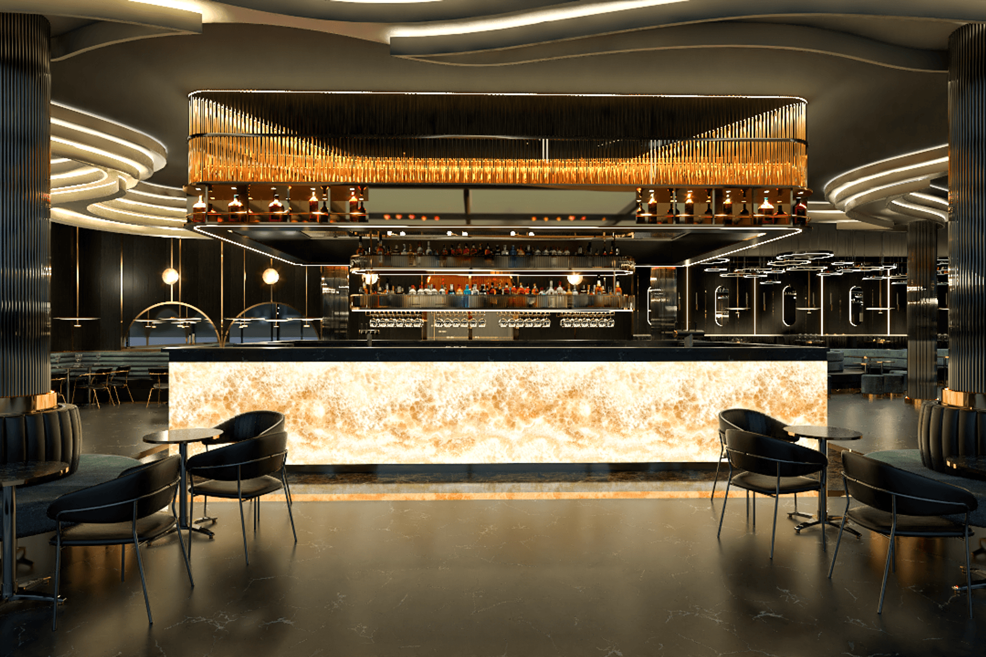 Renders - Rooftop Bar