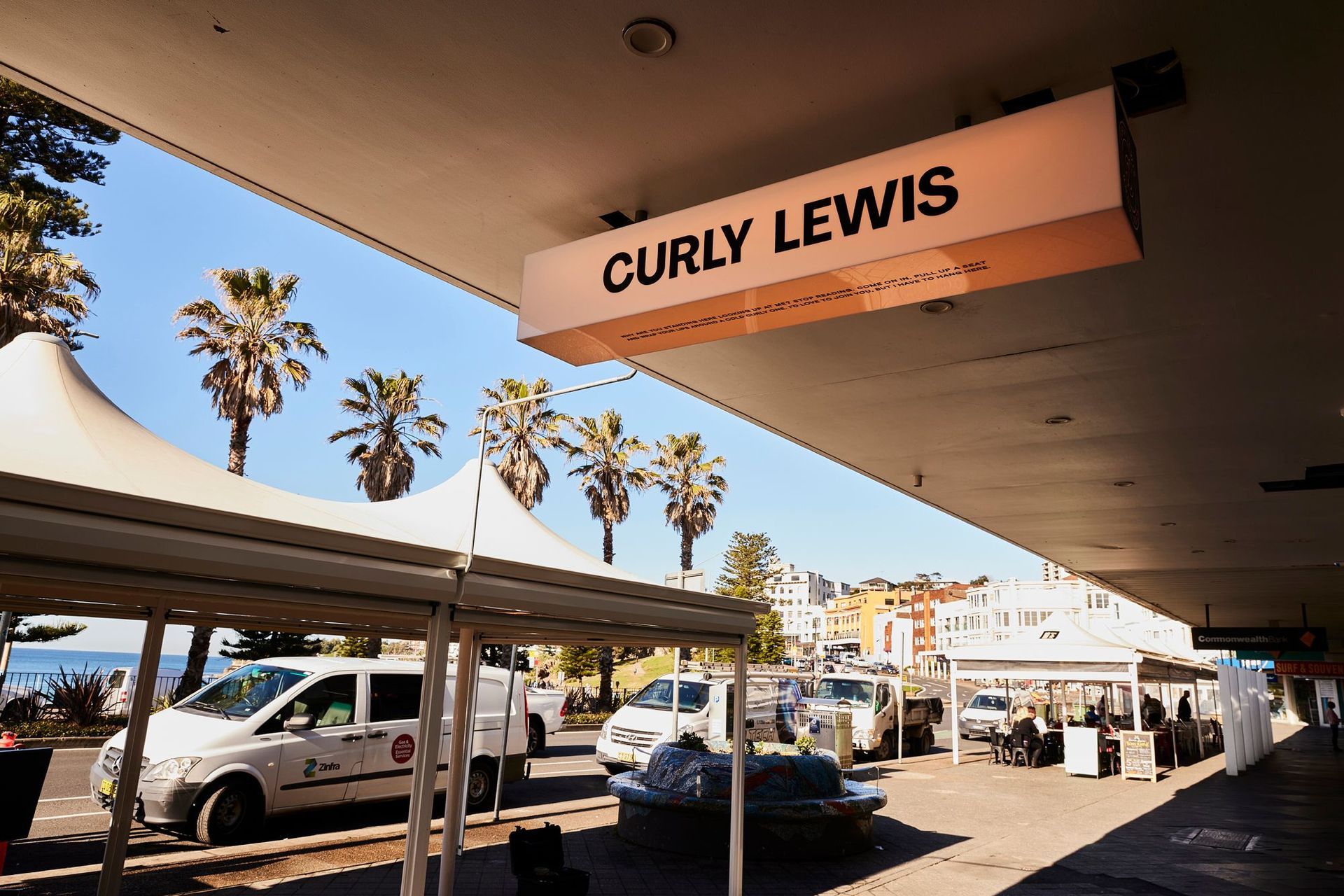Curly Lewis, Bondi Beach