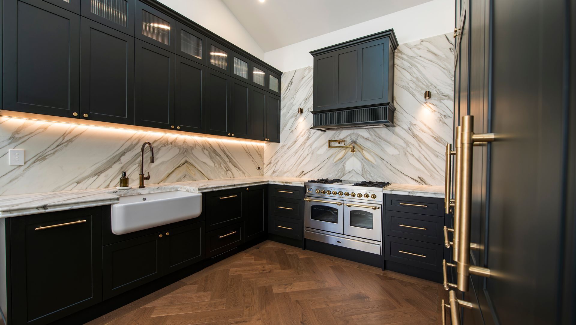 Bold in Black and Gold, Newport banner