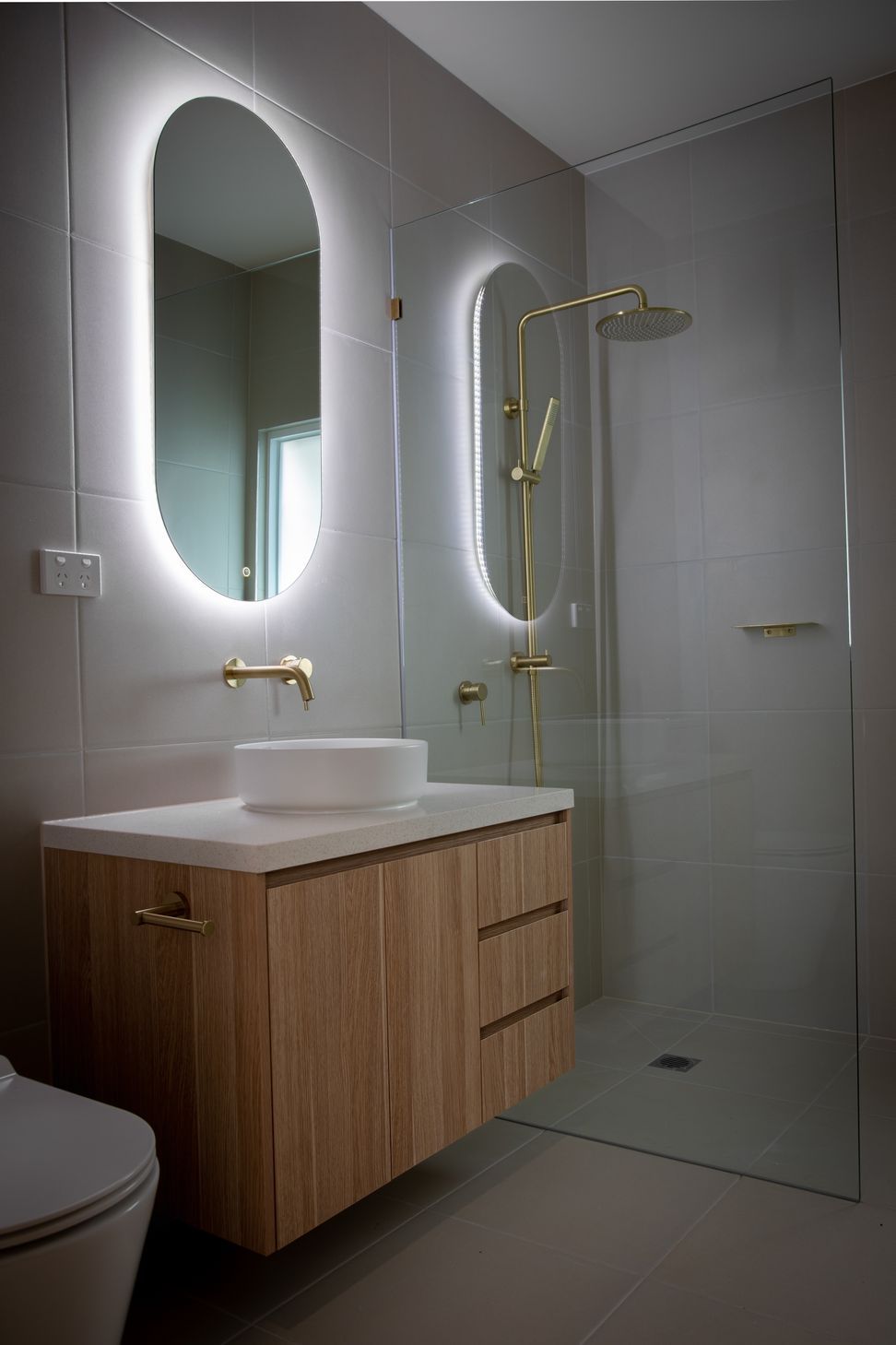 American Oak Vanities
