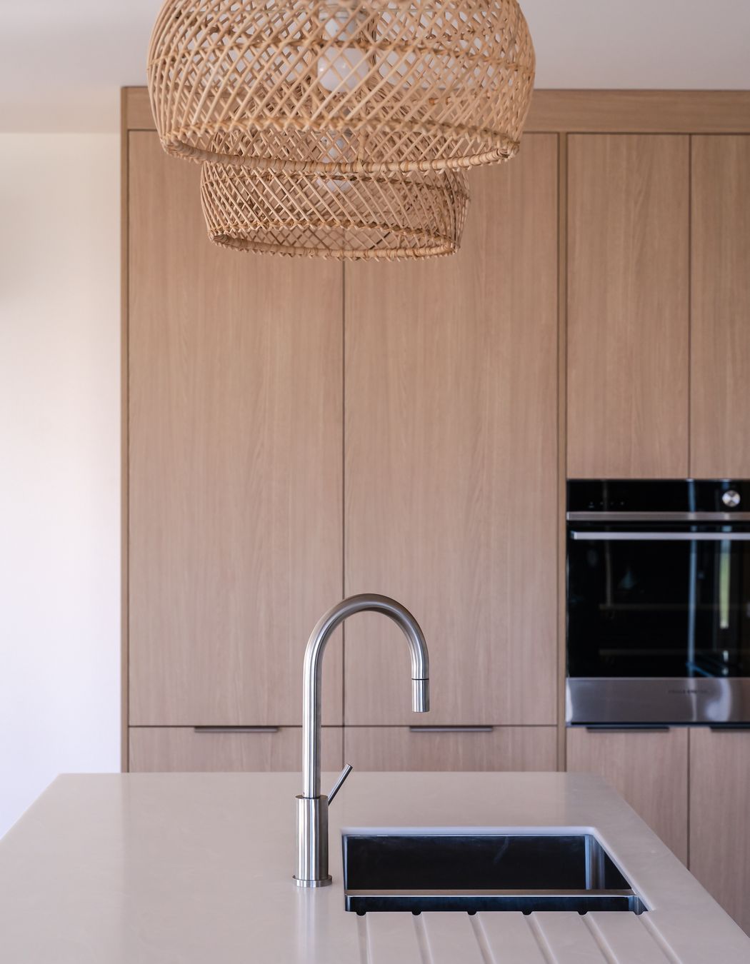 Kitchen.  Interior Design + Colours: Kelly @ Archi Build Ltd - Wanaka.  Kitchen + Joinery: Master Craft Mosgiel Kitchens.