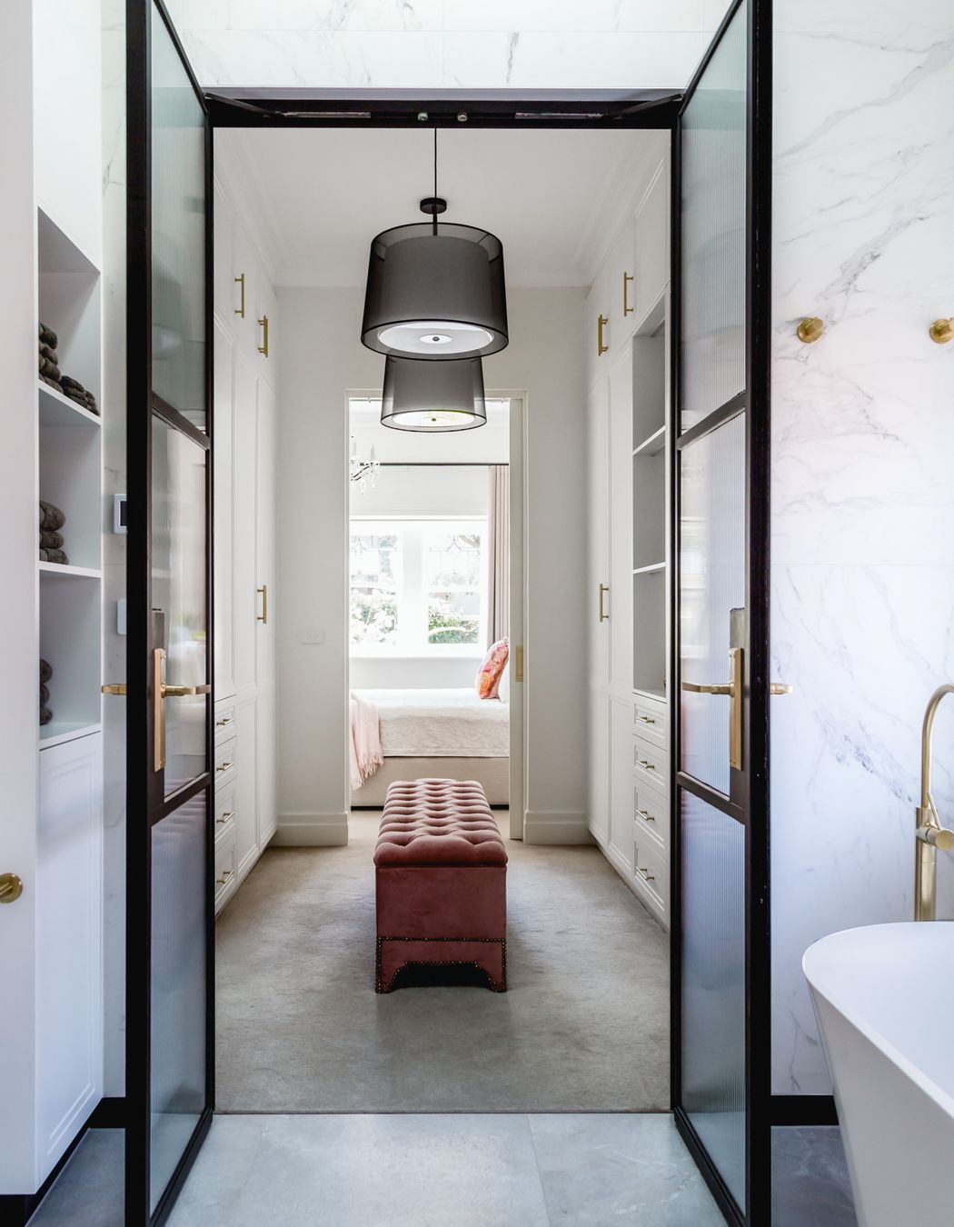 Ivanhoe, Elegant Master Suite Design