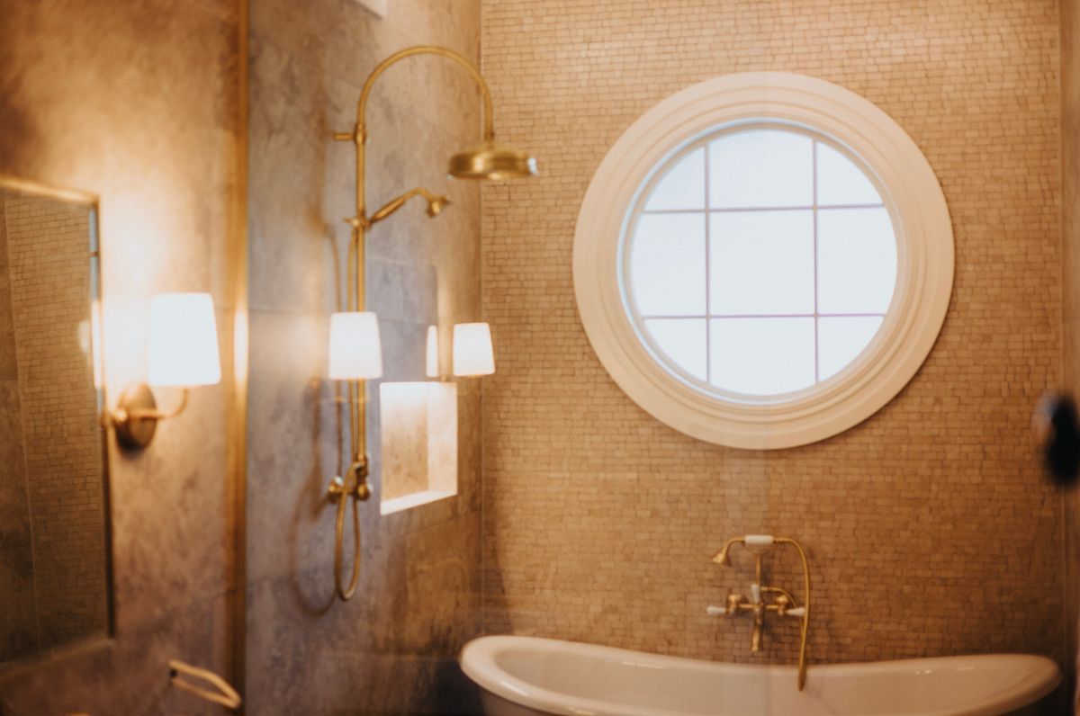 Round Bathroom Window