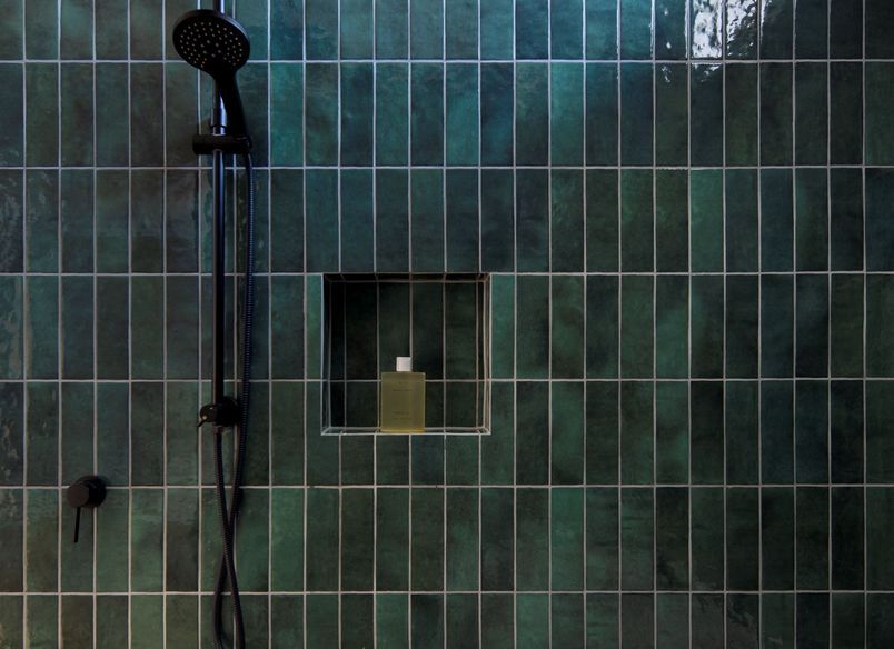 Emerald Green Family Bathroom