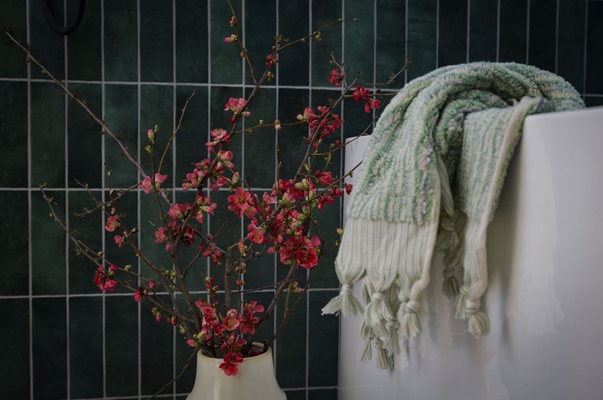 Emerald Green Family Bathroom