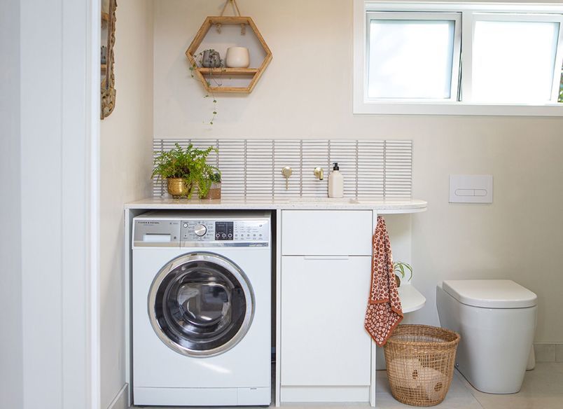 Simple Elegance dual Bathroom and Laundry