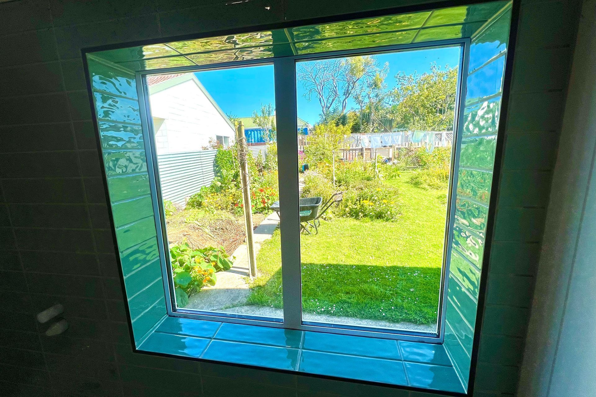Tiled window reveal