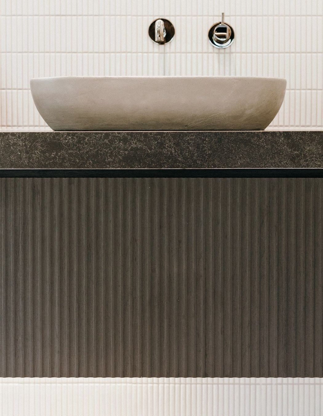 Modern + Textured Ensuite