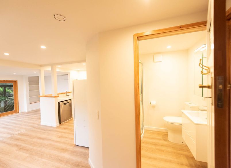 Downstairs Flat Renovation, Stairway & Deck Balustrade