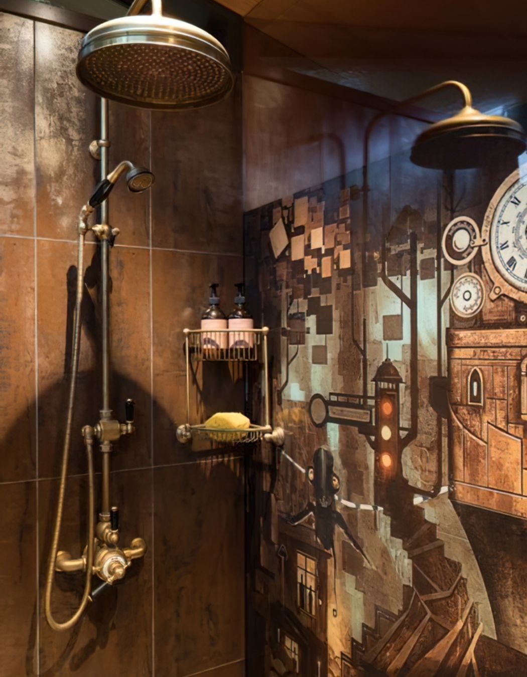 Steampunk Bathroom
