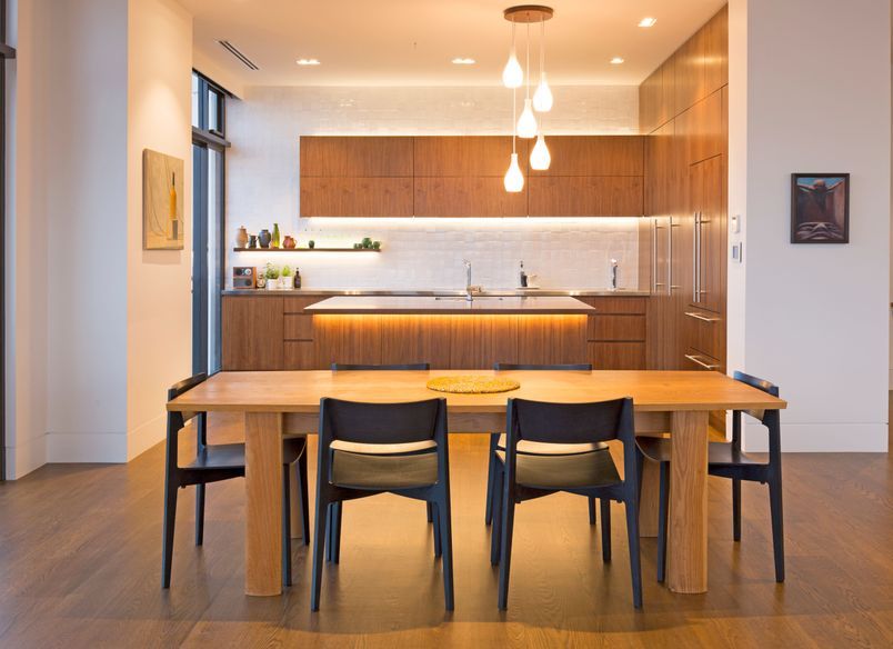 American Walnut Inner City Apartment