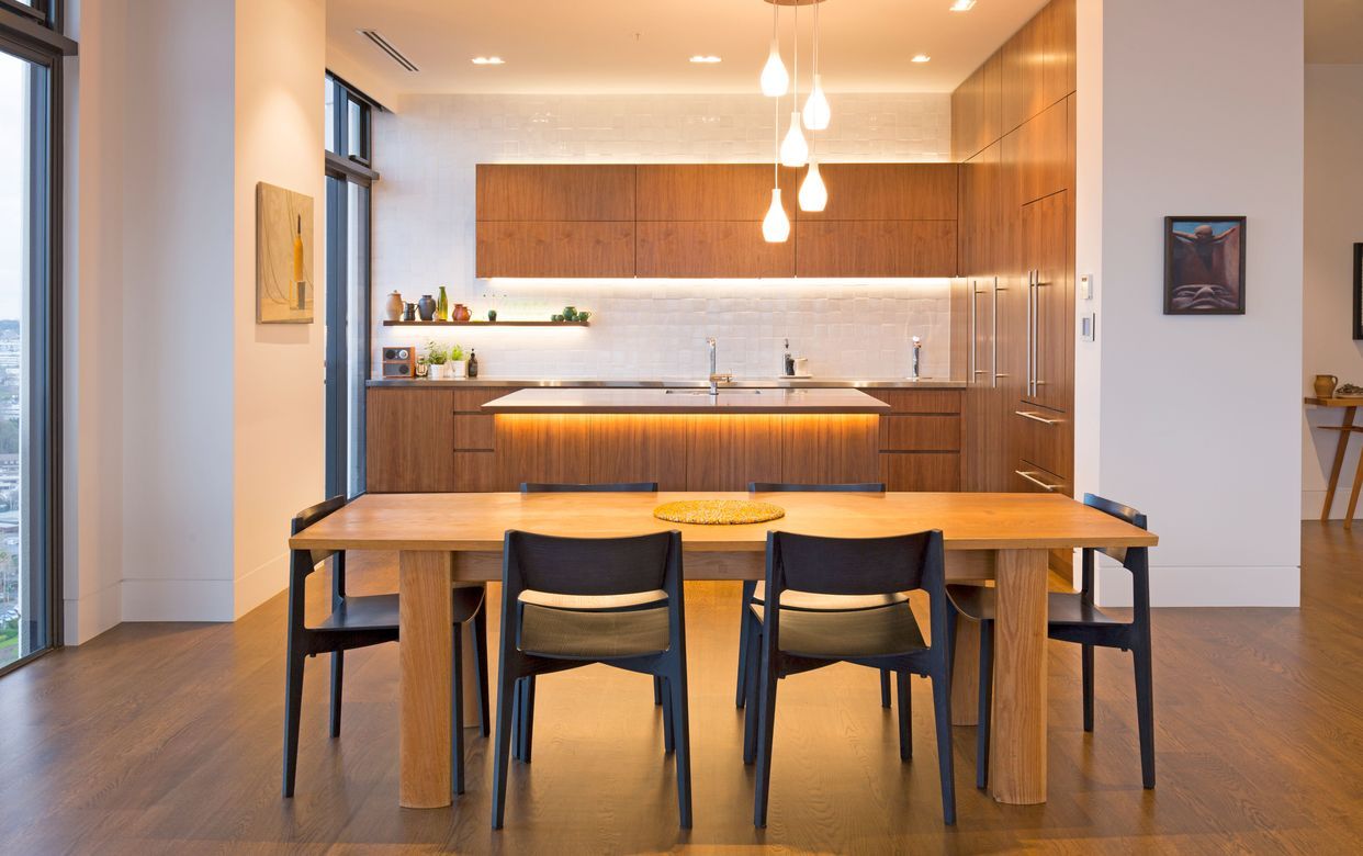 American Walnut Inner City Apartment