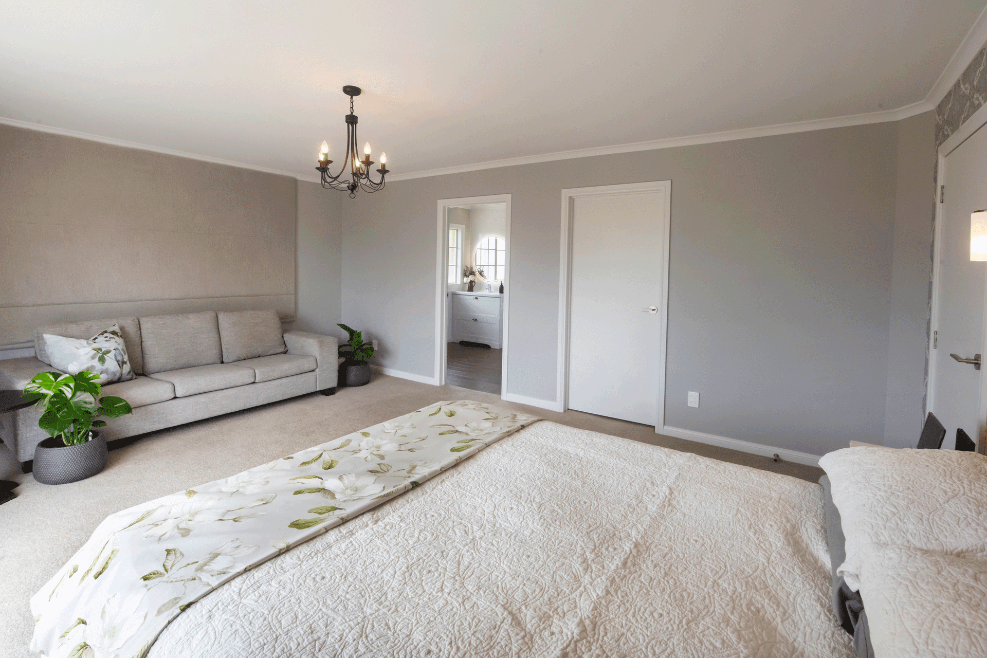 So nice to have the luxury of seating in your bedroom - somewhere to sit and read or start the weekends with a cuppa