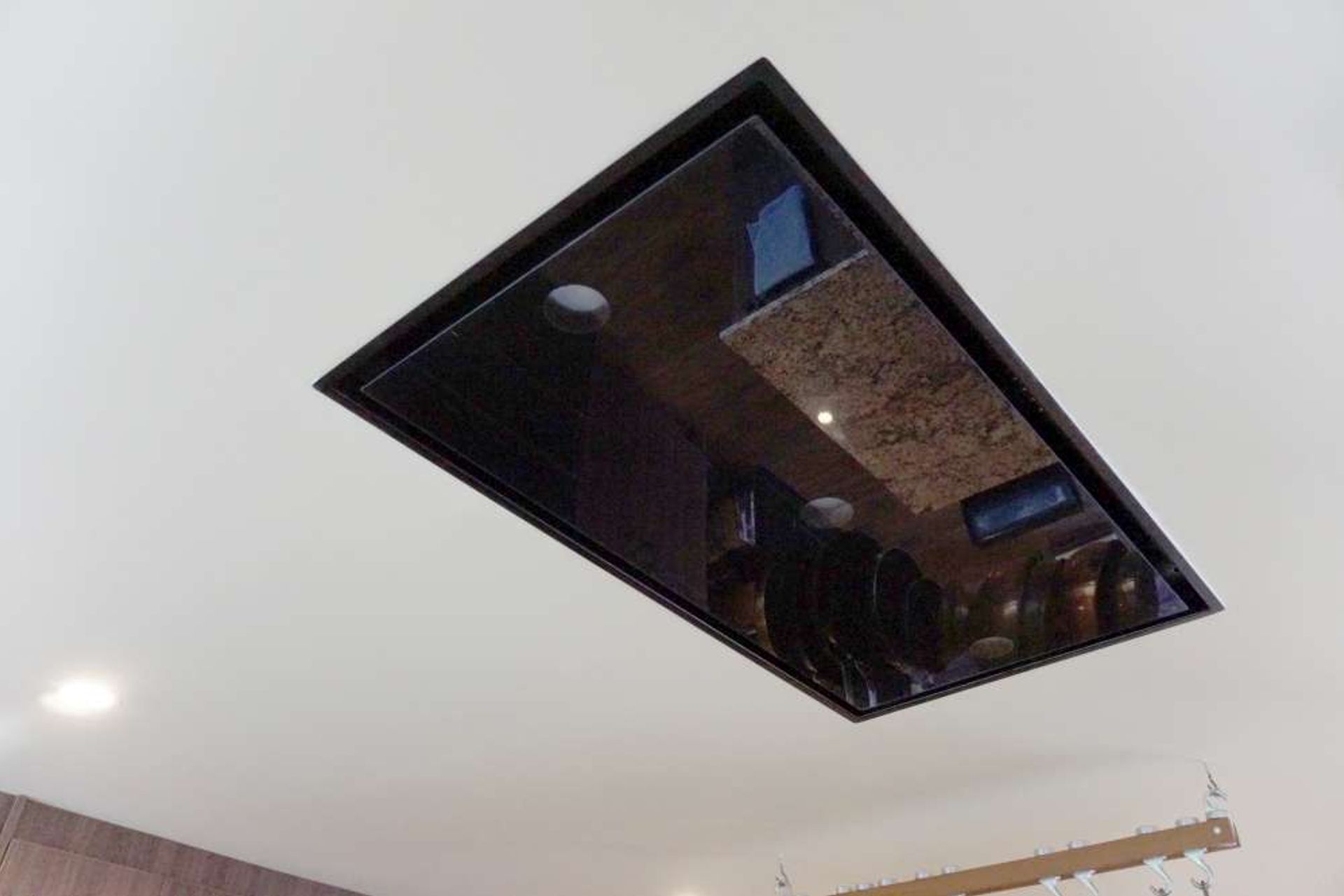 Rustic Kitchen and Bathroom modeled after Spanish Villas